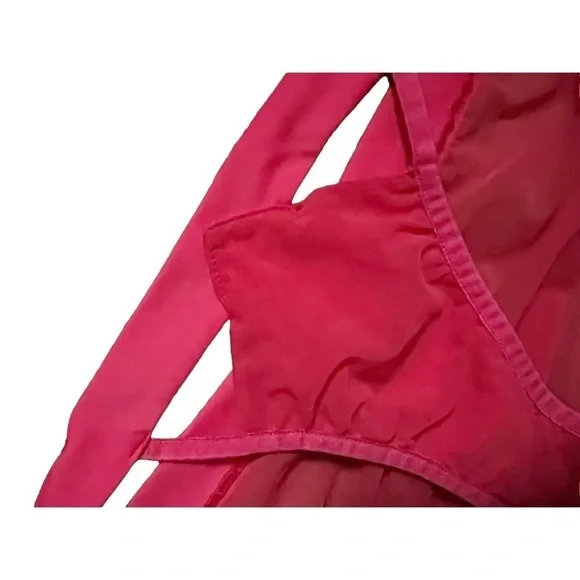 LASCIVIOUS Lingerie Red Cutout Bra and Panty Set 34B - Picture 6 of 6